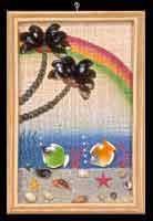 Bamboo Wall Decoration - Fish B