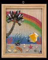 Bamboo Wall Decoration - Fish D