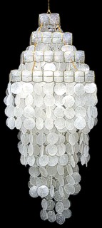 Capiz Chandelier 1
