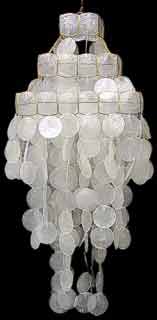 Capiz Chandelier 2