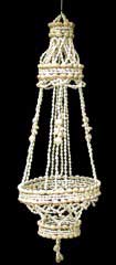 Shell Macram� Hanger (Clam not included)