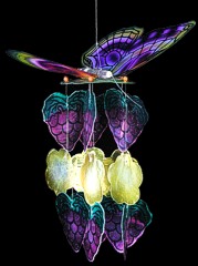 Butterfly w/ Hanging Rasberries