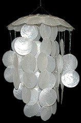 Small Clear Capiz Chime